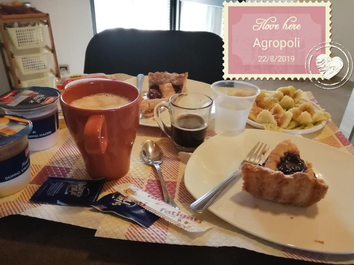 Una Terrazza Sul Mare Агрополи Екстериор снимка
