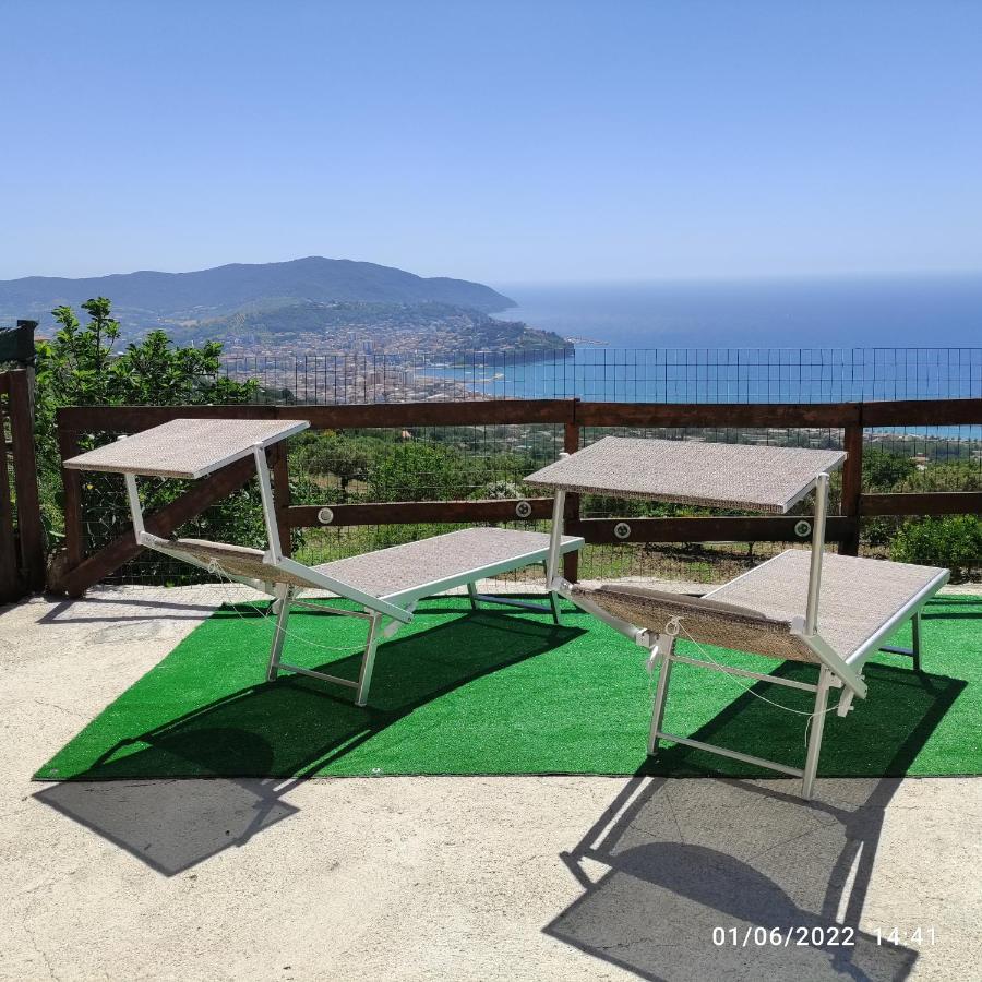 Una Terrazza Sul Mare Агрополи Екстериор снимка
