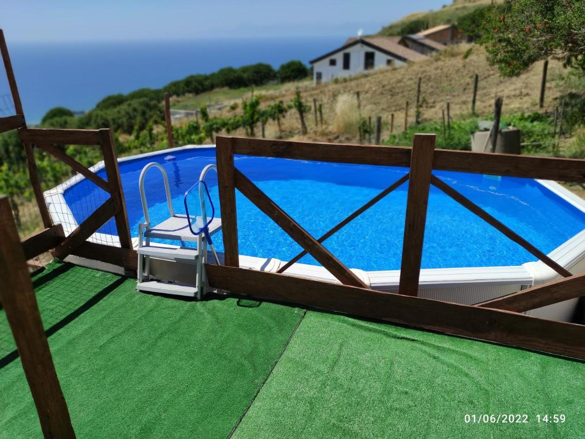 Una Terrazza Sul Mare Агрополи Екстериор снимка